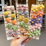 Korean version of children's cartoon rubber band does not hurt the hair circle girl baby cute head rope little girl hair accessories tie hair rope