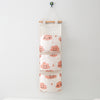 Three pockets hanging bag pink clouds