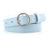 Sky blue - silver buckle / length 105 width 2.3