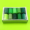 Green ten-color thread