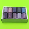 Purple ten-color thread
