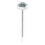 SYGA Digital BBQ Food Thermometer Instant Read Meat Candy Cooking Food Thermometer 180 Degree Rotatable Large Screen Long Probe for Kitchen Grill Meat Milk Yogurt Temperature - White