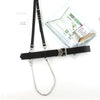 Three d buckle + shoulder strap + chain