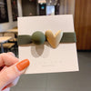 3# green rope wide line heart