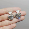 M173【white heart diamond】