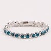 Blue zircon