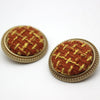 4#【plaid orange】 / 40l=25.0mm