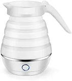 SYGA 600 ml Electric Tea Kettle Collapsible Electric Travel Kettle Dual Voltage Food Grade Silicone