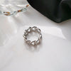 A silver ring