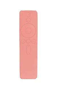 SYGA Anti Slip Silicone Protective Case/Cover or Xiaomi Mi TV Remote Controller (for MI TV-4A PRO(32, 49 & 55 Inch), Pink)