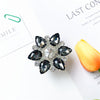 Gem holder no. 1 - silver base - off-white