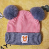 Pink gray / 6 months - 2 years old baby (head circumference 48-52cm)