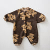 Plush bear coffee color / 66cm