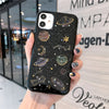 Epoxy starry sky - black / iphone7/8/se 2020