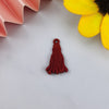 Large red tassel