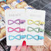 T27 spotted hair clip 3-pack mixed colors