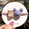 Blue mickey crystal headband