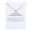 Silver card gold chain
