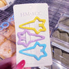 T20 five-pointed star hairpin set of 3 mixed colors
