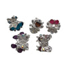 Two-tone accessories silver