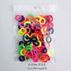 Fluorescent color, opp bag, 100 pieces