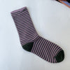 Grape green stripes / one size fits all