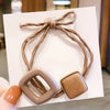 Brown rubber band