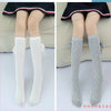 White + gray [diamond style] stockings / 3-8 years old straight socks without heels are about 38cm long