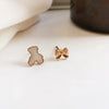 H2363 pair of bear earrings