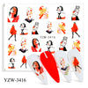 Yzw3416 / water stickers