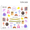 Yzw3420 / water stickers