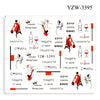 Yzw3395 / water stickers