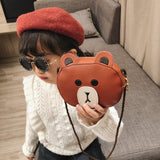 Children's Small Satchel Bag Girls Messenger Bag Princess Fashion Cute Western Style Little Girl Baby Bag Coin Purse