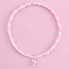 Necklace pink