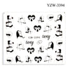 Yzw3394 / water stickers