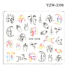 Yzw3398 / water stickers