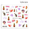 Yzw3418 / water stickers