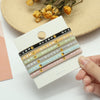 Flat print 5 colors evenly distributed