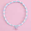 Necklace blue