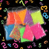 2g bone bag fluorescent digital sequins - orange 1