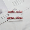 Bean paste color hair band