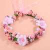 Colorful beads (meat powder (chanel) garland