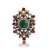 Fashion new clothing corsage ruby creative style pin AliExpress ebay style