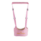 SYGA Handheld Baby Walker with Harness, Adjustable Walking Assistant Helper for Infant Child (Age 6 Months to 24 Months),Stand Up and Learn Walking, Pink