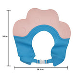 SYGA Baby Shampoo Shower Bathing Protection Bath Soft Cap Soft Adjustable Visor Hat for Toddler, Baby, Kids, Children(Cyan)