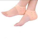 SYGA 1 Pair Heel Foot Protector,Plantar Fasciitis Foot Arch Support Ankle Pain Relief Socks with Hole_Skin