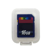 SYGA 10 Pieces Memory Card Plastic Storage Case for SD MMC/SDHC PRO Duo (Memory Card not Included) (1.9" x 1.5" x 0.3")
