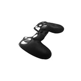 SYGA Imported Silicone Protective Skin Case Cover for Sony Playstation 4 PS4 Controller - Black