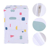 SYGA Dust Proof Roller Washing Machine Top Covers, Waterproof Washer/Dryer Cover(Front Load Random Design)