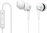 SYGA Silicone Earbuds Tips for Sony XBA, MDR, Senhai and UE Series in-Ear Earphone Headsets, Hybrid Eartips, Original Colombian Brother Earmuffs Headphone (Large(12.5mm and 3.5mm Diameter), White)